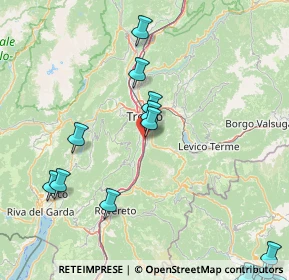 Mappa Via Lidorno, 38100 Trento TN, Italia (28.1765)