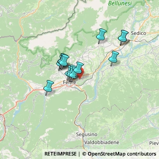 Mappa Via M.N, 32032 Feltre BL, Italia (5.31571)