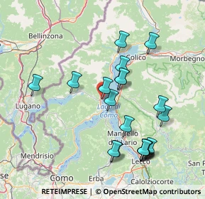 Mappa Viale Benedetto Castelli, 22017 Menaggio CO, Italia (15.36)