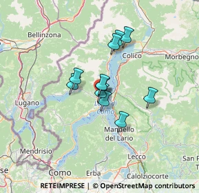Mappa Viale Benedetto Castelli, 22017 Menaggio CO, Italia (8.83636)
