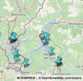 Mappa Viale Benedetto Castelli, 22017 Menaggio CO, Italia (18.344)