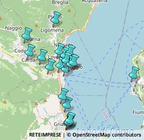 Mappa Viale Benedetto Castelli, 22017 Menaggio CO, Italia (1.763)