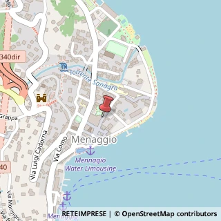 Mappa Via Carlo Camozzi, 15, 22017 Menaggio, Como (Lombardia)