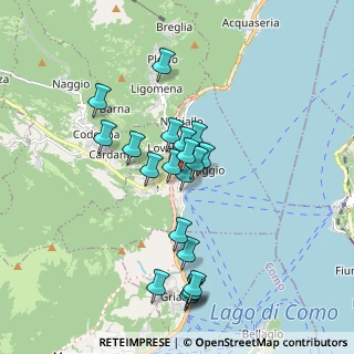Mappa Via N. Sauro, 22017 Menaggio CO, Italia (1.594)