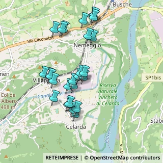 Mappa Via Camp Lonc, 32030 Feltre BL, Italia (0.88077)