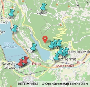 Mappa Via per, 38056 Levico Terme TN, Italia (2.15067)