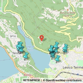 Mappa Via per, 38056 Levico Terme TN, Italia (1.12353)