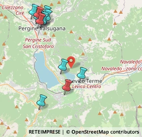 Mappa Via per, 38056 Levico Terme TN, Italia (4.90083)