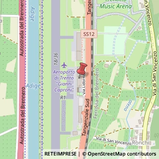 Mappa Via Lidorno, 3, 38123 Trento, Trento (Trentino-Alto Adige)