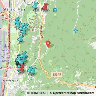 Mappa Via Painizza, 38123 Trento TN, Italia (1.52185)