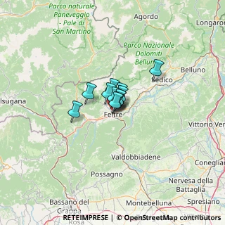 Mappa Via Giovanni Gaggia, 32032 Feltre BL, Italia (4.29)