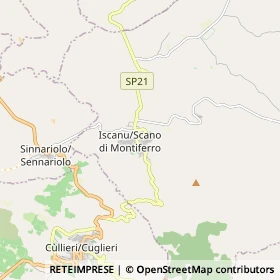 Mappa Scano di Montiferro