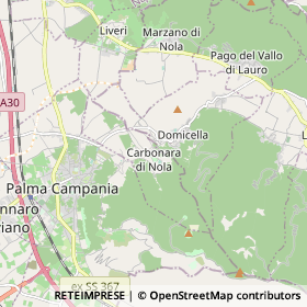 Mappa Carbonara di Nola