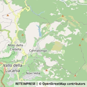 Mappa Cannalonga