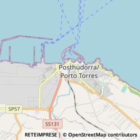 Mappa Porto Torres