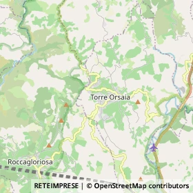 Mappa Torre Orsaia
