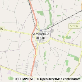 Mappa Sammichele di Bari