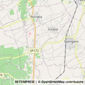 Mappa Surano