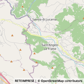 Mappa Sant'Angelo le Fratte