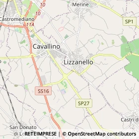 Mappa Lizzanello