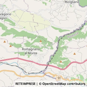 Mappa Romagnano al Monte