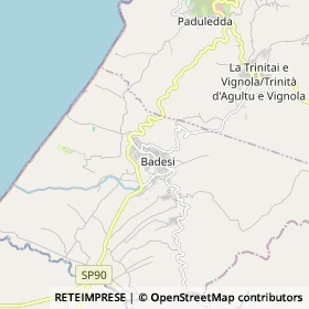 Mappa Badesi