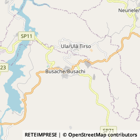 Mappa Busachi