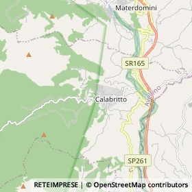 Mappa Calabritto