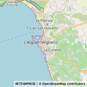 Mappa Alghero