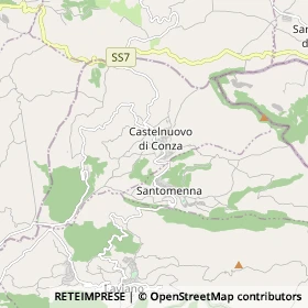 Mappa Castelnuovo di Conza