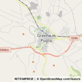 Mappa Gravina in Puglia