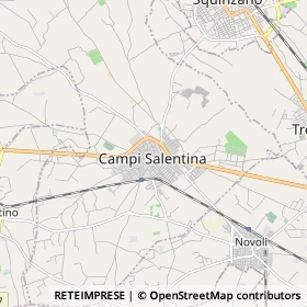 Mappa Campi Salentina