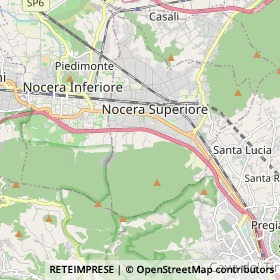Mappa Nocera Superiore