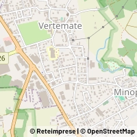 Mapa Vertemate con Minoprio