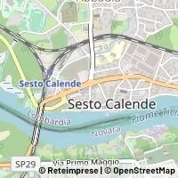 Kaart Sesto Calende