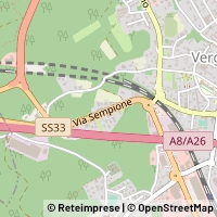 Mapa Vergiate