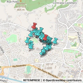 Mappa Via Santa Chiara, 36015 Schio VI, Italia (0.21379)