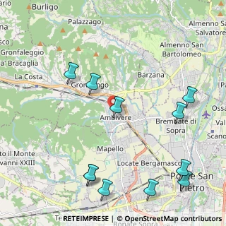 Mappa Via Giuseppe Garibaldi, 24030 Ambivere BG, Italia (2.63273)