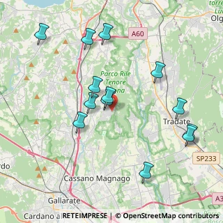 Mappa Via Paolo VI, 21040 Carnago VA, Italia (4.09154)