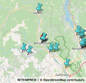 Mappa Via Tamarone, 13011 Borgosesia VC, Italia (9.46941)