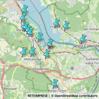 Mappa Via dei Pini, 28053 Castelletto sopra Ticino NO, Italia (2.226)