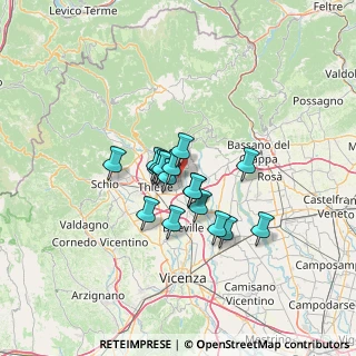 Mappa Via Roggia Capra, 36030 Zugliano VI, Italia (8.86824)
