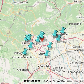 Mappa Via Roggia Capra, 36030 Zugliano VI, Italia (10.94571)