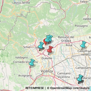 Mappa Via Roggia Capra, 36030 Zugliano VI, Italia (25.65571)