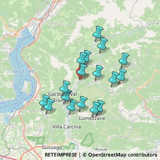 Mappa Via Chiesa di Brozzo, 25060 Marcheno BS, Italia (6.64353)