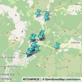 Mappa Via Chiesa di Brozzo, 25060 Marcheno BS, Italia (1.394)