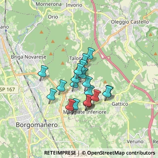 Mappa Via Piola interna, 28013 Gattico NO, Italia (1.272)