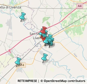 Mappa Via Interporto, 30029 San Stino di Livenza VE, Italia (2.11364)
