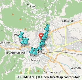 Mappa Via Caussa, 36015 Schio VI, Italia (1.19545)