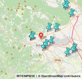 Mappa Via Caussa, 36015 Schio VI, Italia (4.21154)
